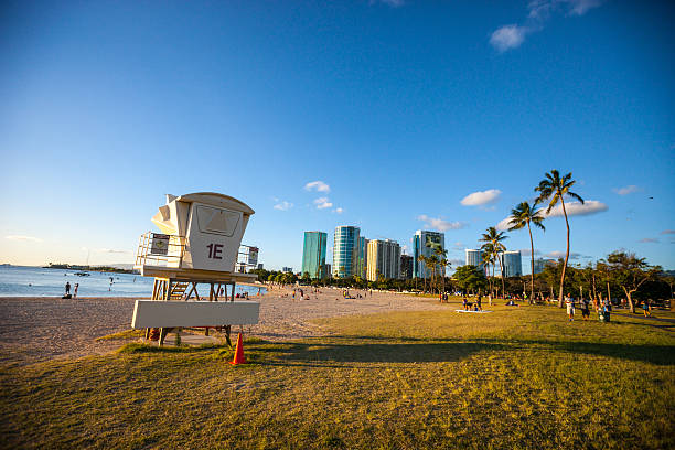 Ala Moana Park, Honolulu, Hawaii, USA