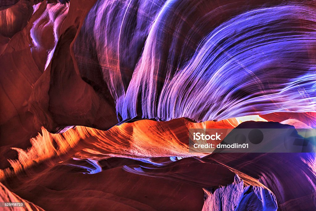 Antelope Canyon - Arizona Upper Antelope Canyon, Navajo Land, Arizona Antelope Canyon Stock Photo