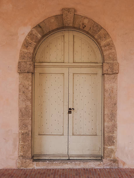 Texture della vecchia porta - foto stock