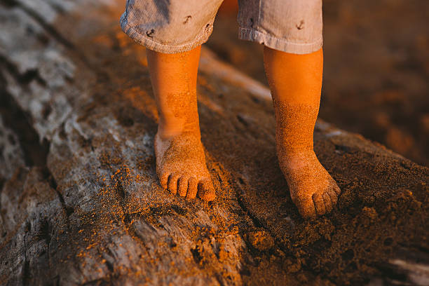 istock children feet on a beach 525920005
