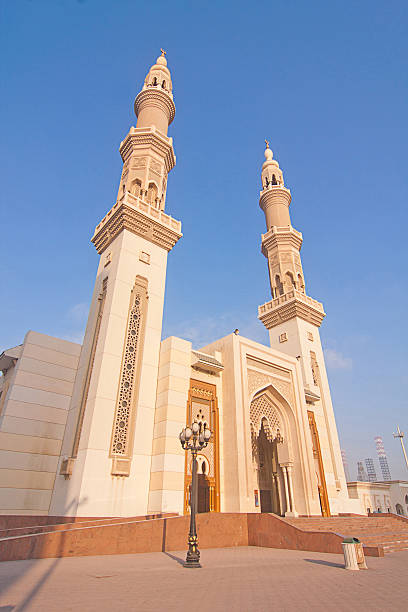 istock Beautiful mosque in Shajah, United Arab Emirate 525934965