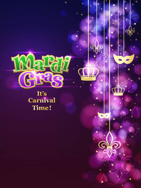 mardi gras-ornamenten hintergrund - mardi gras flash stock-grafiken, -clipart, -cartoons und -symbole