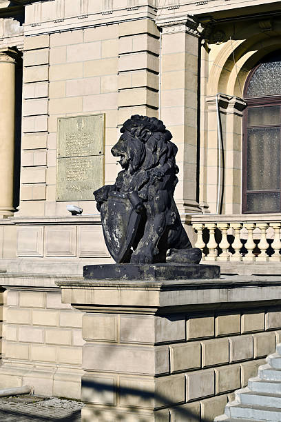 Koenigsberg lion. Kaliningrad (Koenigsberg until 1946), Russia