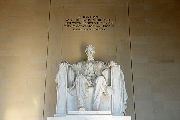 istock Lincoln Statue in Lincoln Memorial, Washington 525950867