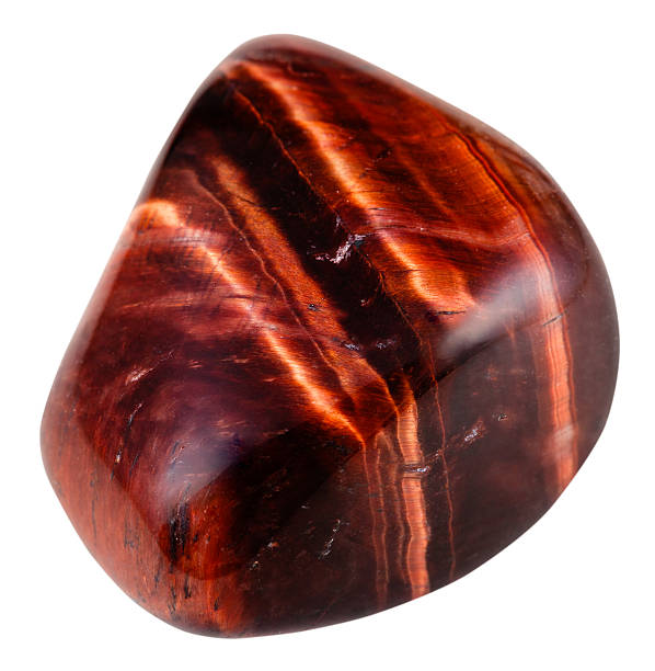 istock tumbled red bull-eye gemstone isolated 525954960