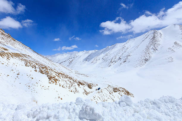 istock Khardung La Top or Khardungla pass 525956474