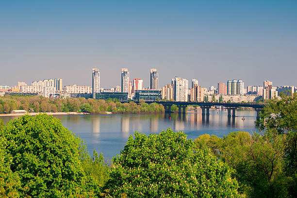 istock cityscape in a sunny day, Kiev 525960646