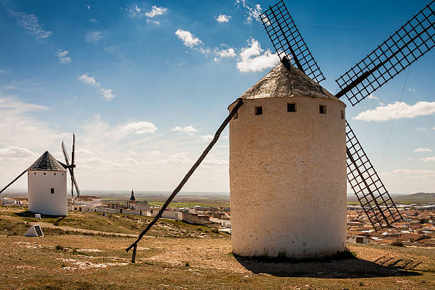 istock Don Quixote's Windmills, Consuegra, Castilla La Mancha, Spain 525961210