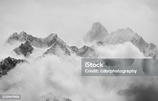 istock Spring snow showers in the alps 525961908