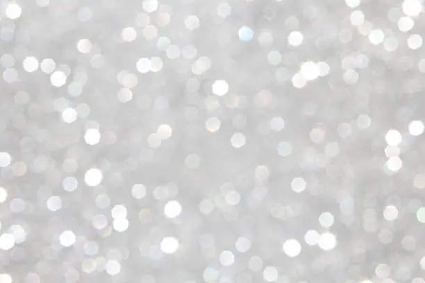 abstract defocused glitter sliver background