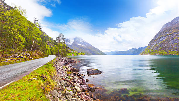 istock beautiful Norway fjord Eidfjord 525962975