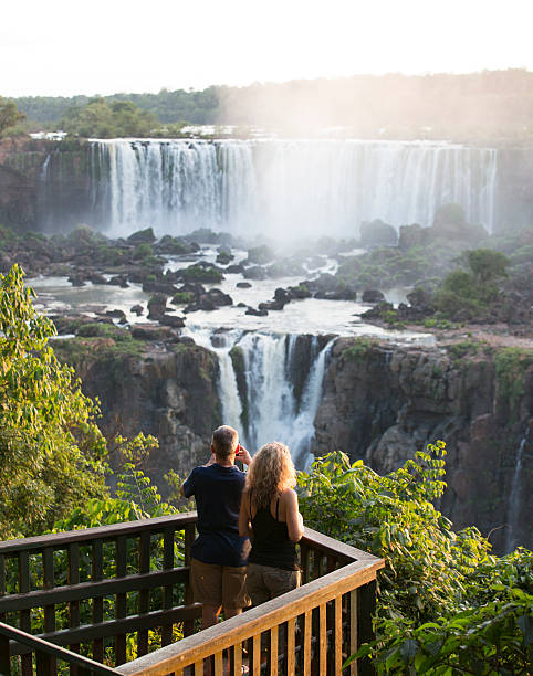 Iguacu Falls stock photo
