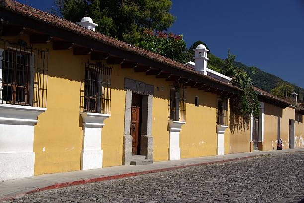 istock Street in Antigua, Guatemala 525972986