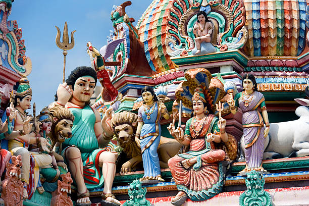 istock Sri Krishnan Hindu Temple - Singapore 525984016