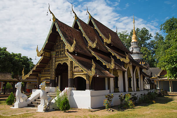 istock Temple in Chiang mai, Thailand public place 525985545