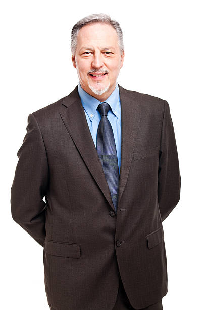 istock Senior businessman portrait 526018757