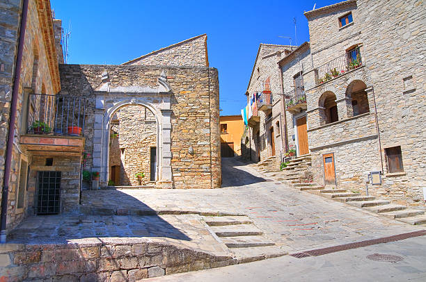 istock Alleyway. Guardia Perticara. Basilicata. Italy. 526021909