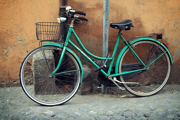istock Green bike 526023673