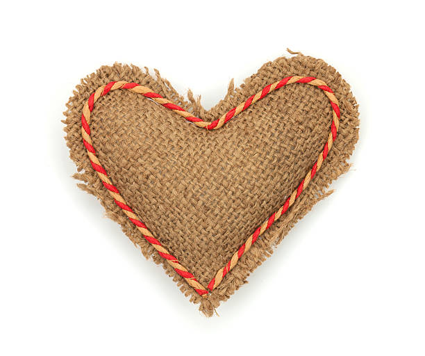 istock Valentines day handmaded toy heart 526034573