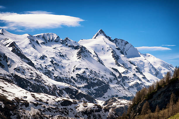 grossglockner grossglockner mountain in austria - european alps grossglockner stock pictures, royalty-free photos & images