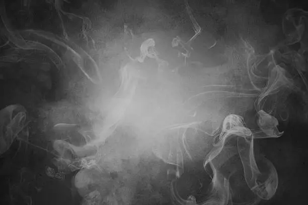 gray smoke abstract background or texture