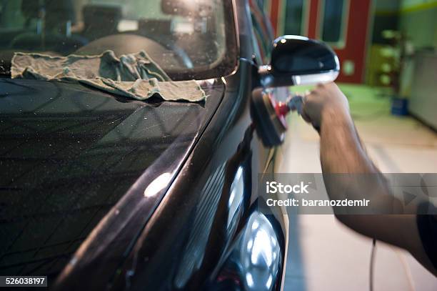 Car Waxing Stock Photo - Download Image Now - Car, Activity, Adult