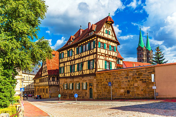 Old Town in Bamberg, Germany See also: bamberg photos stock pictures, royalty-free photos & images