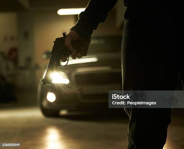 Hijacking In Progress Stock Photo - Download Image Now - Gun, Hijack, Car