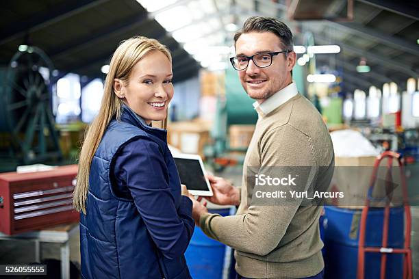 Our Warehouse Is Fully Equipped Stock Photo - Download Image Now - Adult, Adults Only, Beautiful People