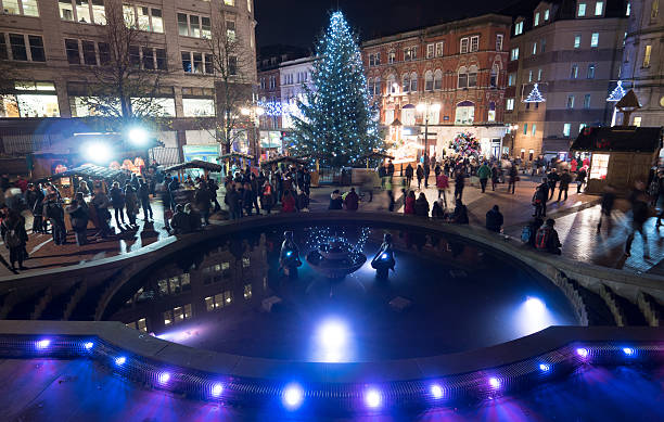istock Birmingham city centre Christmas tree and lights. 526055795