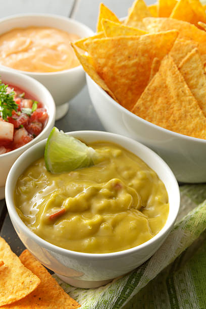 istock TexMex Food: Guacamole and Nachos 526056527
