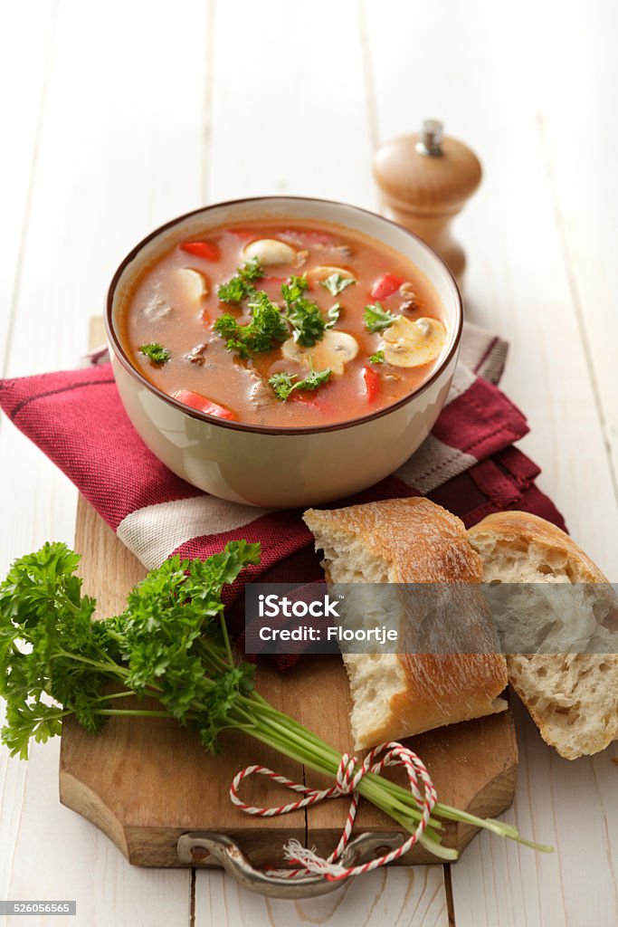 Soups: Goulash Soup Still Life More Photos like this here... Goulash Stock Photo