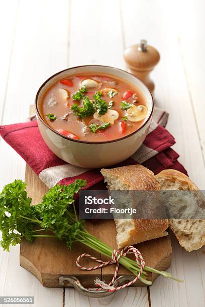Soups Goulash Soup Still Life Stock Photo - Download Image Now - Goulash, Soup, Appetizer