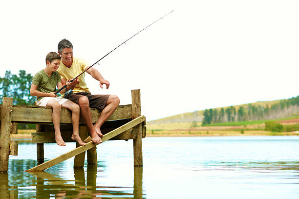 istock Family is life's greatest catch 526058417