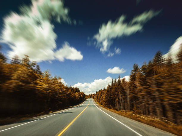Us road on acadia national park