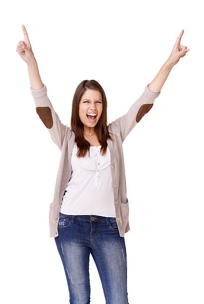 istock I'm on top of the world right now! 526070561