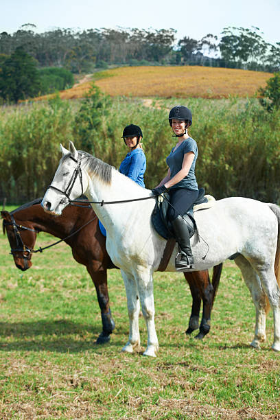 istock They're ready for some serious horse riding 526070687