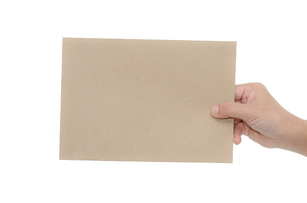 istock Woman hand holding paper 526071407