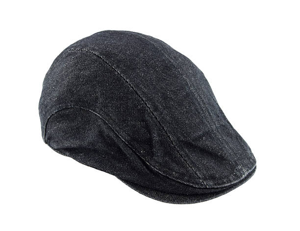 istock black jean hat isolated on white background. 526071687