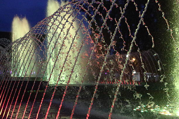 istock Illuminated Fountains By Night 526072261