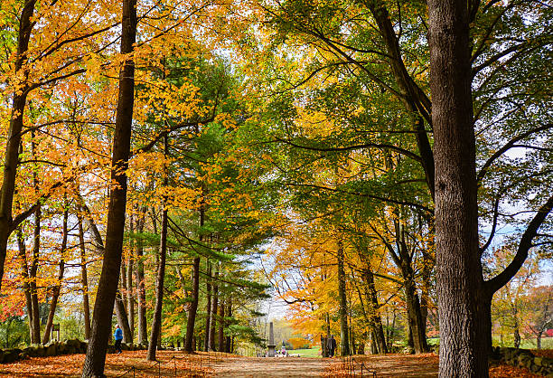Minute Man National Historical Park - Concord, MA stock photo