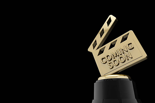 istock Film and cinema coming soon 526087417