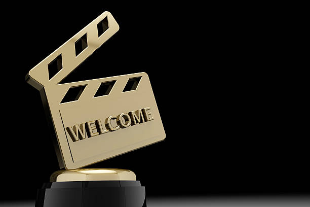 istock Film and cinema welcome award 526087571