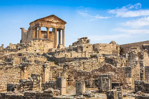 Photo of Dougga, Roman Ruins: A Unesco World Heritage Site in Tunisia