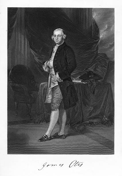 istock Full length engraved portrait of James Otis 526091371