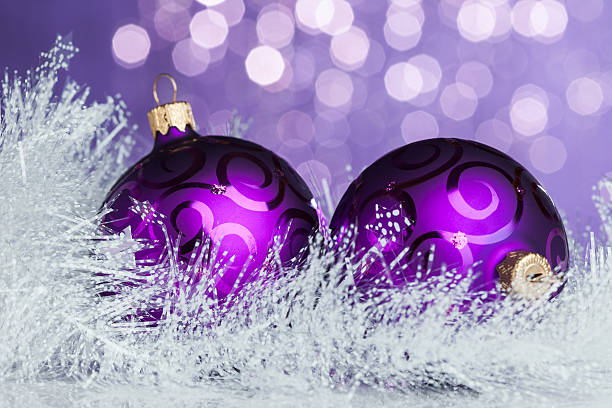 istock Christmas decoration on sparkles background 526092899