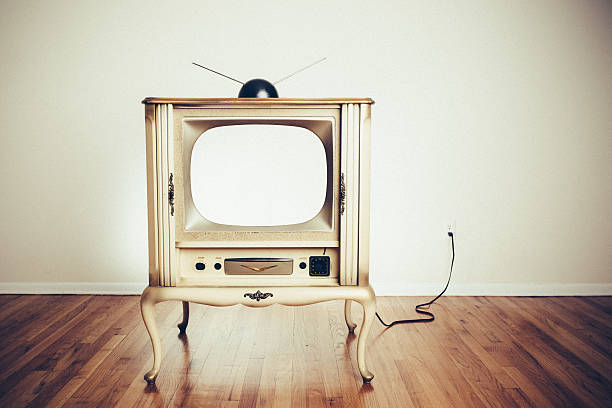 istock Fifties TV in Livingroom 526093245