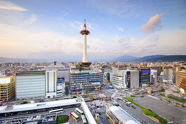 istock Kyoto, Japan City Skyline 526111205