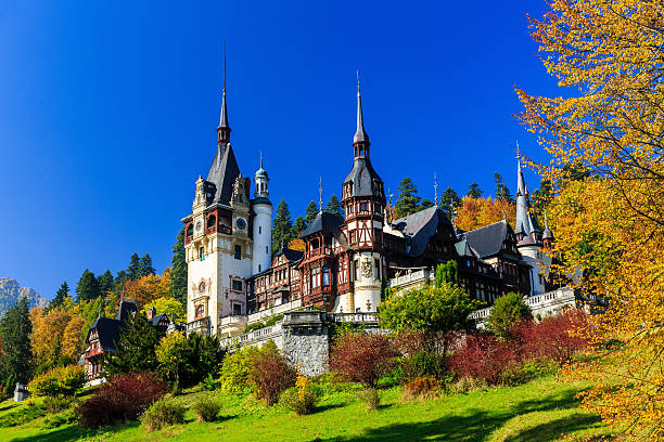 sinaia, rumania - sinaia fotografías e imágenes de stock