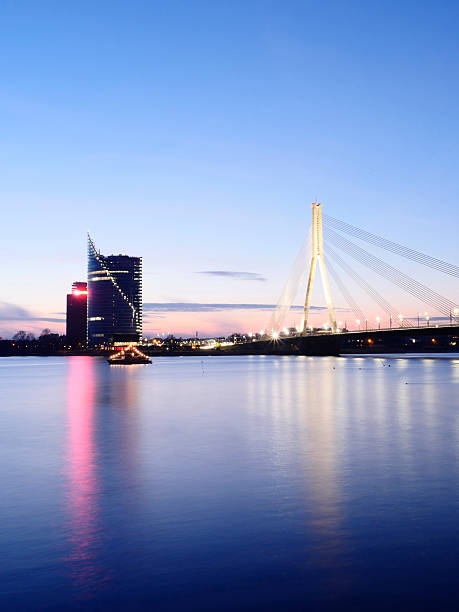 istock View of Riga river and Vansu Bridge 526112711